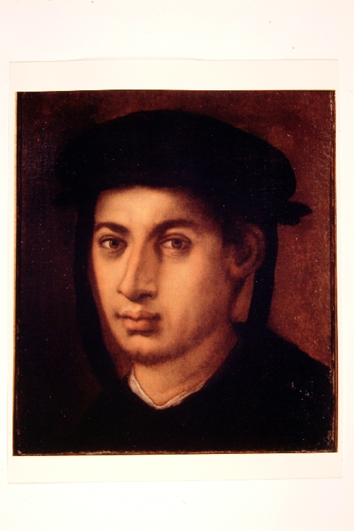 ritratto di gentiluomo (dipinto) di Carucci Iacopo detto Pontormo (secondo quarto sec. XVI)
