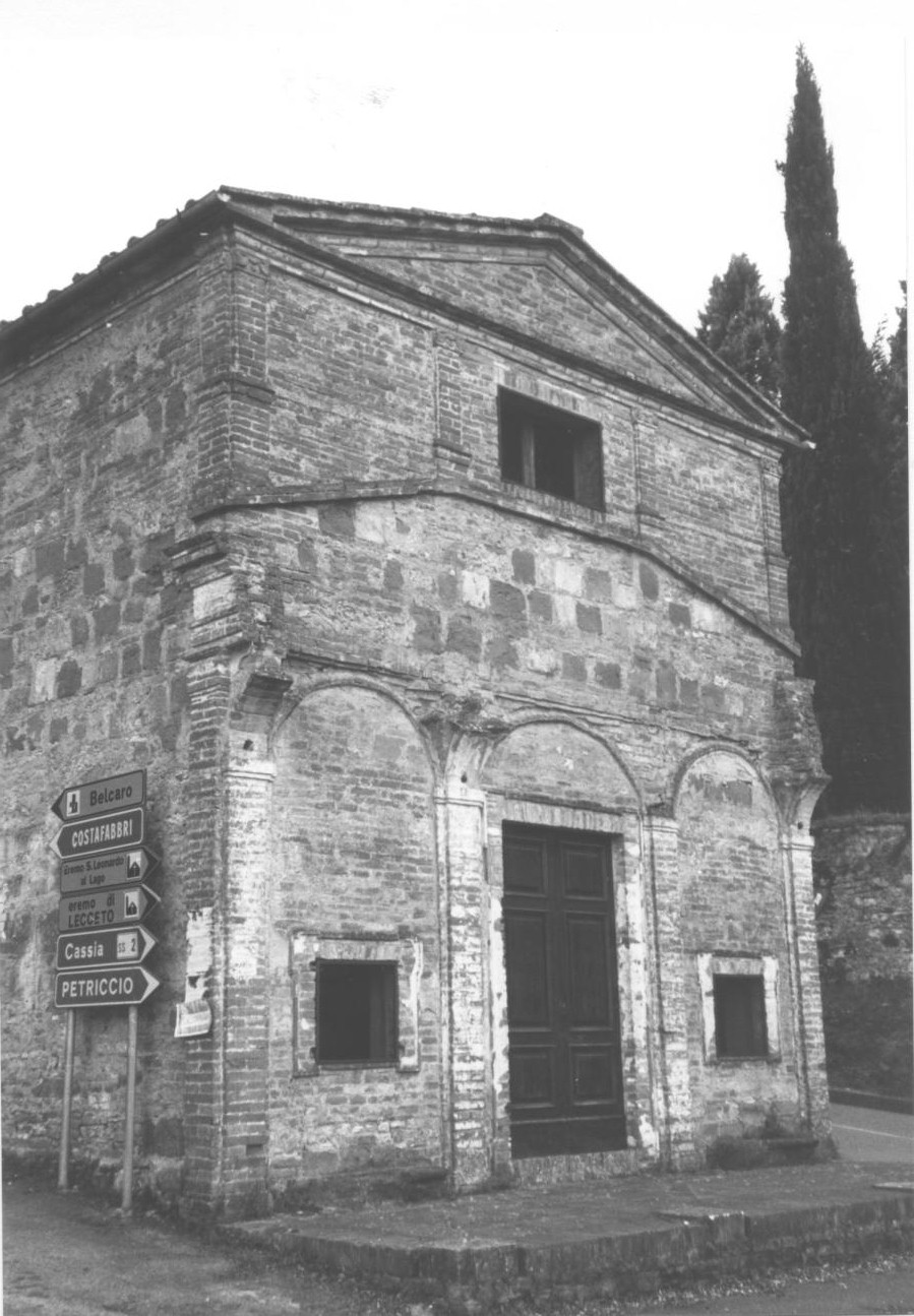 CAPPELLA DI MONTALBUCCIO (cappella, gentilizia) - Siena (SI) 