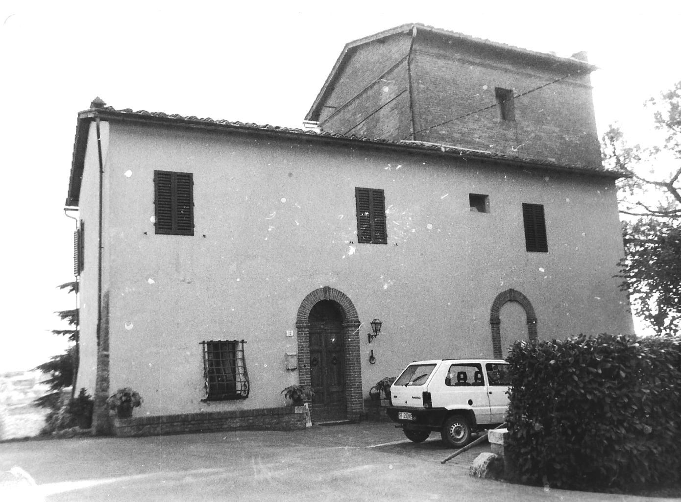 Antica torre d'avvistamento, oggi detta "la Palazzina" (torre, di avvistamento) - Siena (SI) 