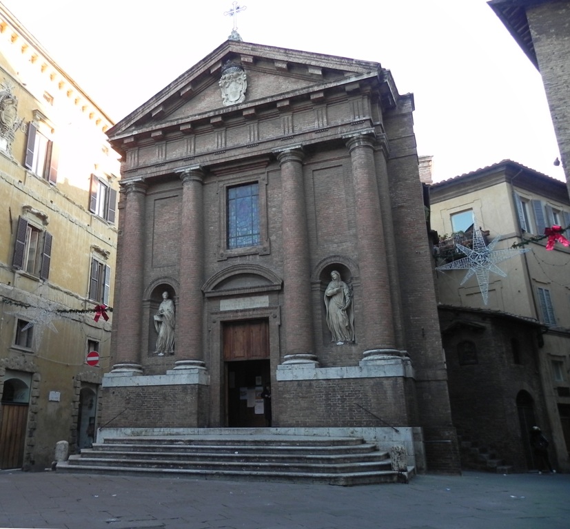 CHIESA DI SAN CRISTOFORO e CHIOSTRO (chiesa e chiostro, parrocchiale) - Siena (SI) 