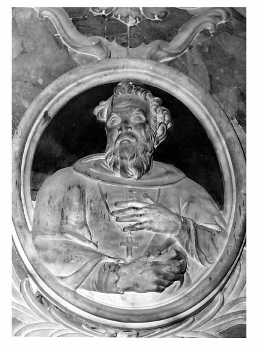 ritratto del vescovo Cornelio Musso (scultura) - ambito napoletano (sec. XVIII)