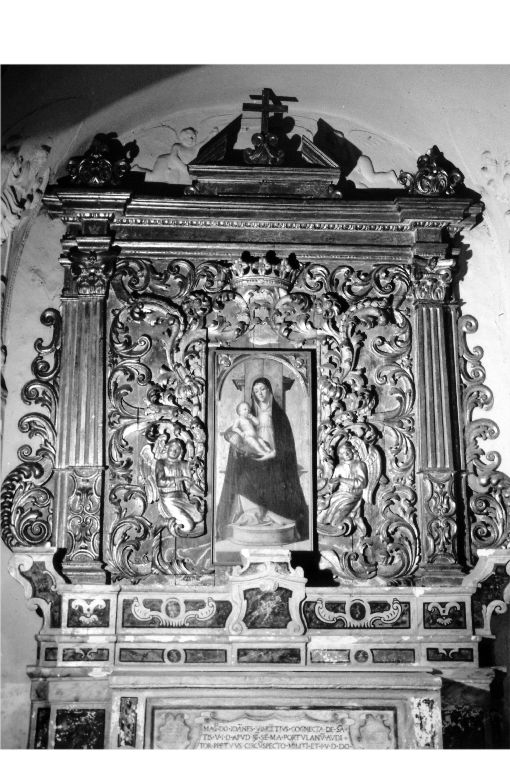 Madonna con Bambino (dipinto) di Vivarini Alvise (bottega) (sec. XV)