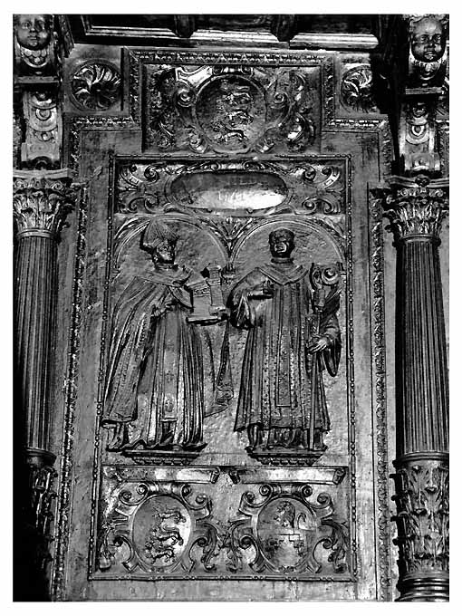 Santi Augusto e Adalberto (rilievo) - ambito napoletano (prima metà sec. XVII)