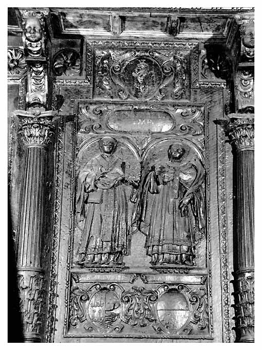 Santi Buillo e Lamberto (rilievo) - ambito napoletano (prima metà sec. XVII)