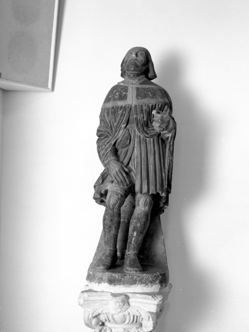 San Rocco (statua) di Stefano da Putignano (cerchia) (sec. XVI)