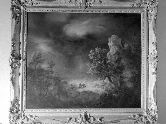 Dopo la tempesta (dipinto) di Borrelli A (sec. XIX)