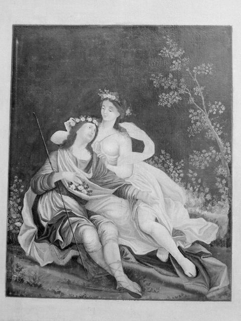 allegoria della Primavera (dipinto) - ambito napoletano (sec. XVIII)