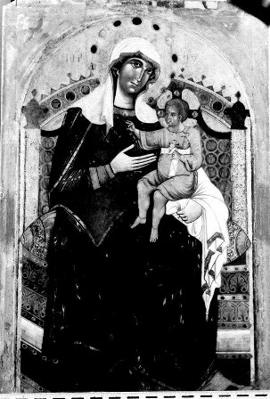 Madonna col Bambino in trono, Madonna col Bambino in trono (dipinto) di Diotisalvi (Dietisalvi) di Speme (attribuito) (seconda metà XIII)