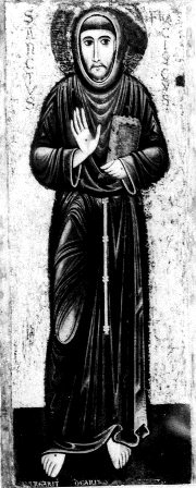 San Francesco, San Francesco (dipinto, opera isolata) di Margarito di Magnano detto Margaritone d'Arezzo (e aiuti) - ambito aretino (XIII)
