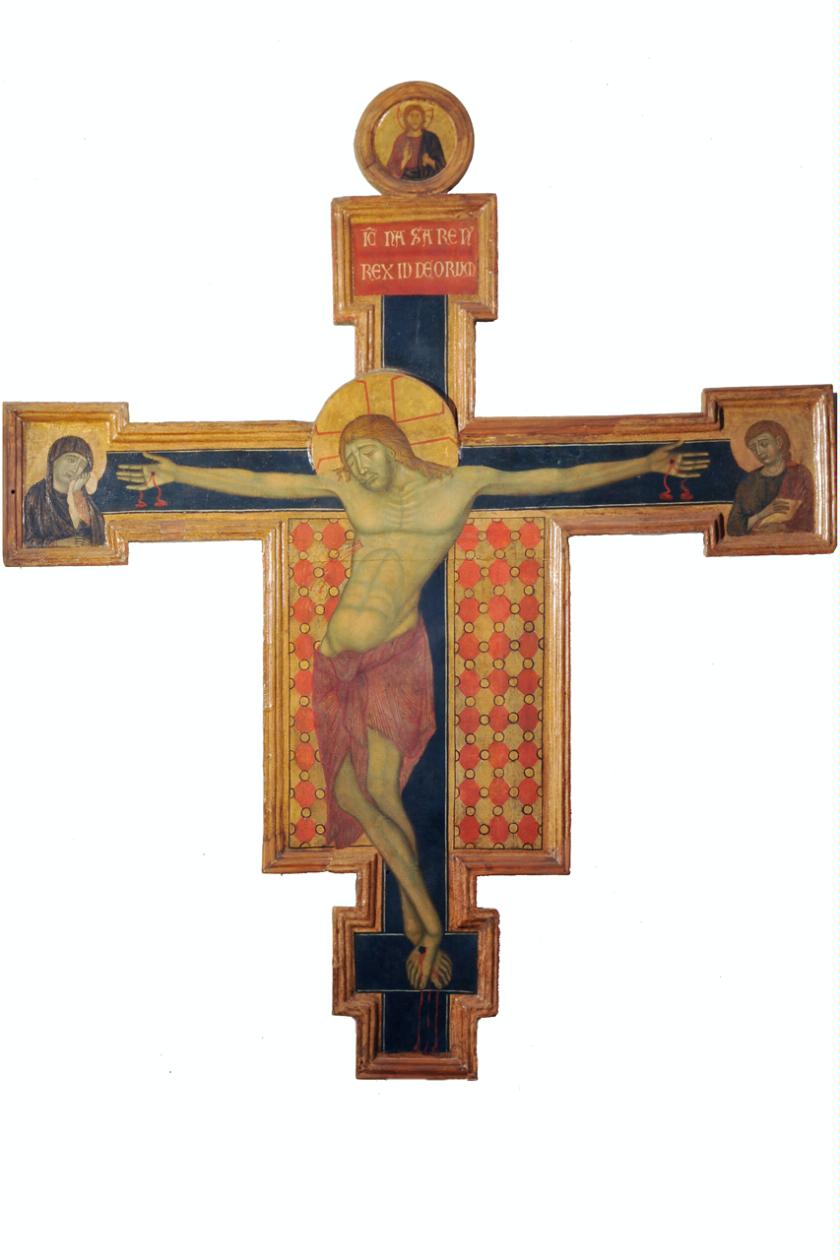 Croce dipinta, Croce dipinta (croce dipinta, opera isolata) - ambito aretino (ultimo quarto XIII)