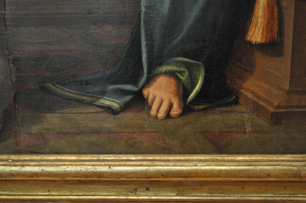 Annunciazione, Annunciazione (dipinto) di Francesco di Lazzaro Torni detto Francesco dell'Indaco - ambito toscano (secondo quarto sec. XVI)