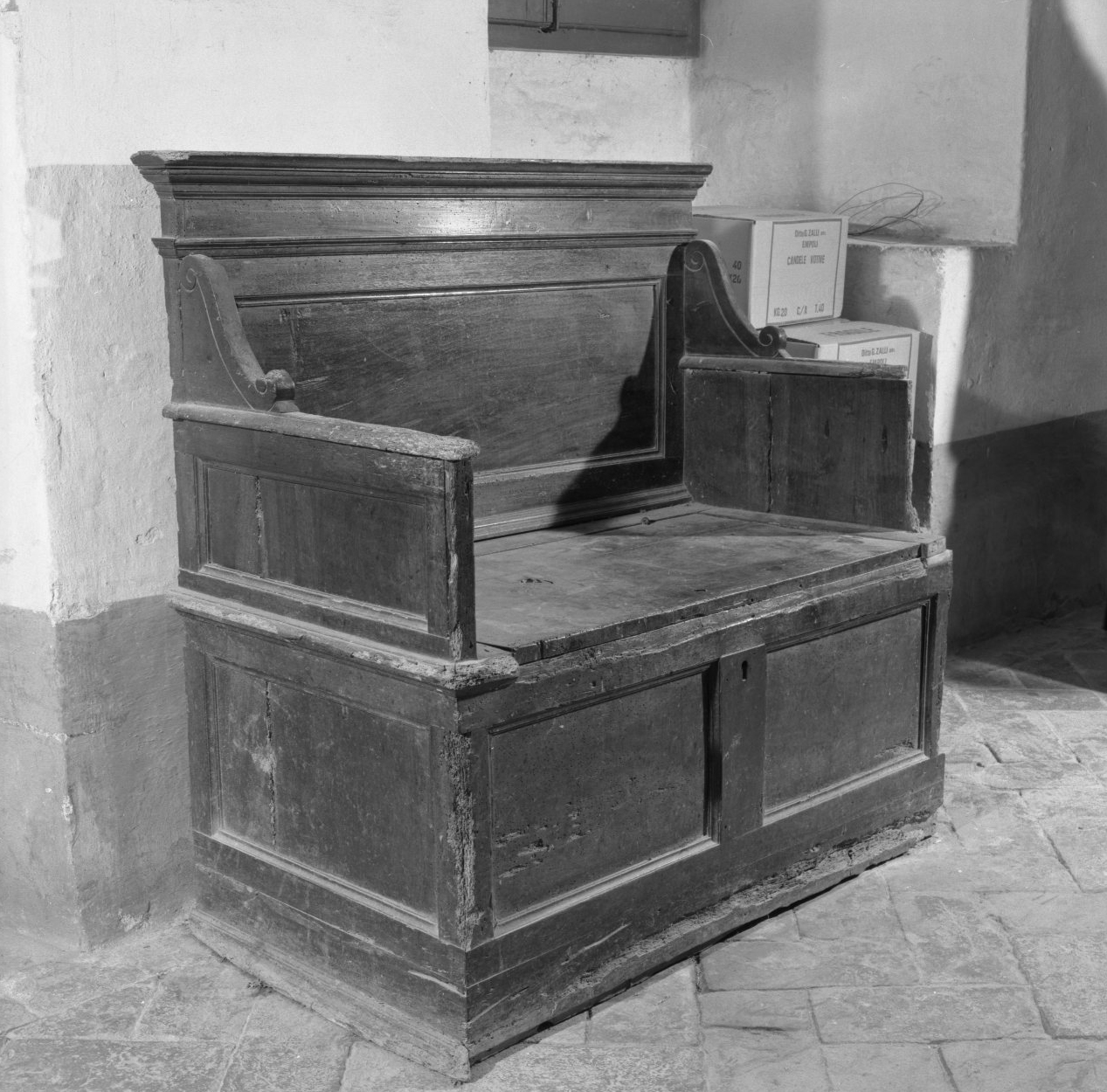 sedile, serie - bottega toscana (sec. XVII)