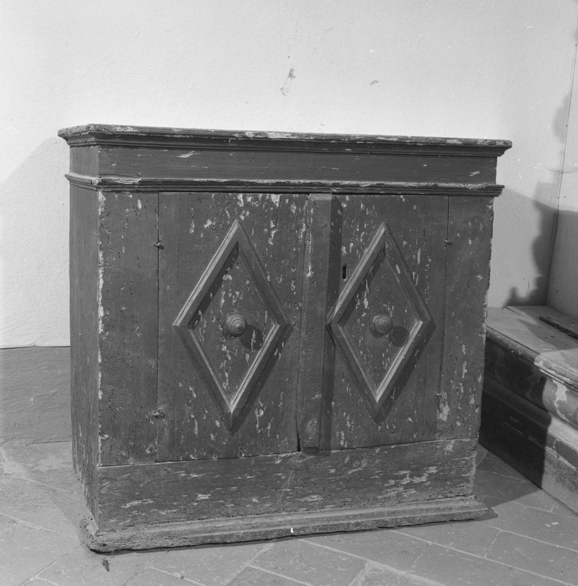 mobile da sacrestia - bottega toscana (sec. XVII)