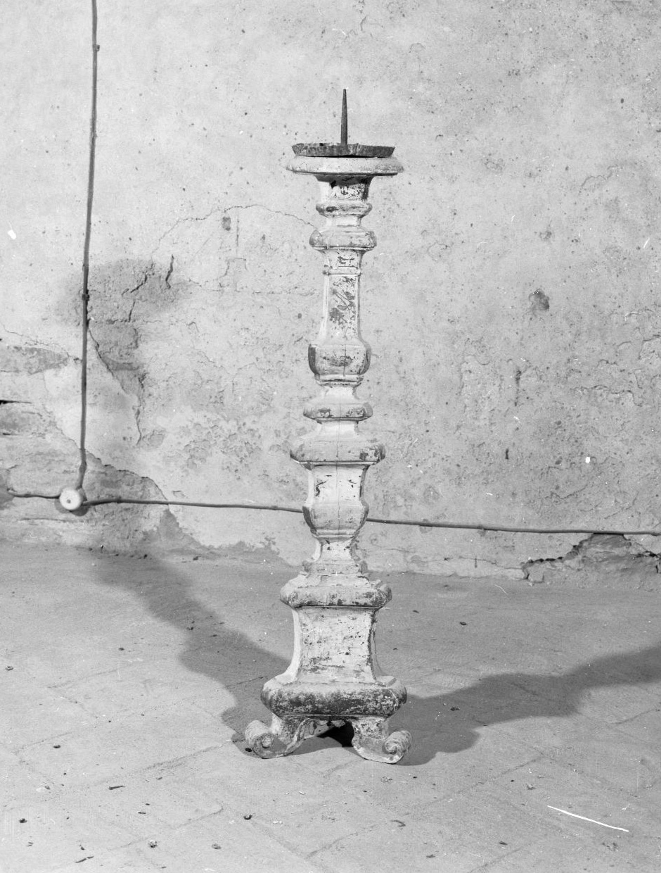 candeliere - bottega senese (sec. XIX)