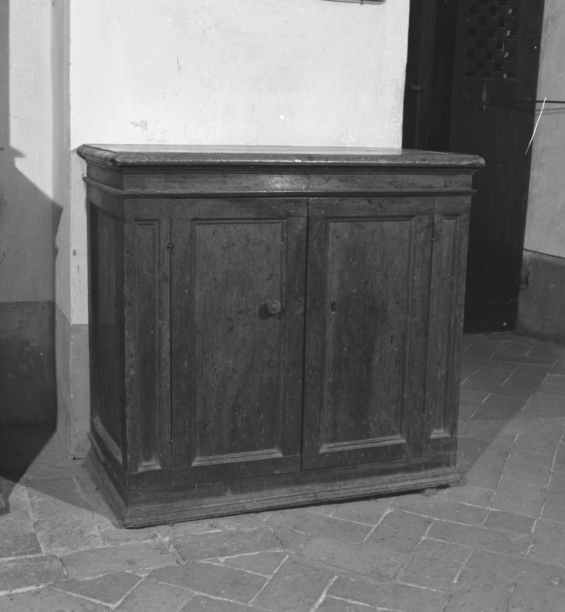 mobile da sacrestia - bottega toscana (sec. XVII)