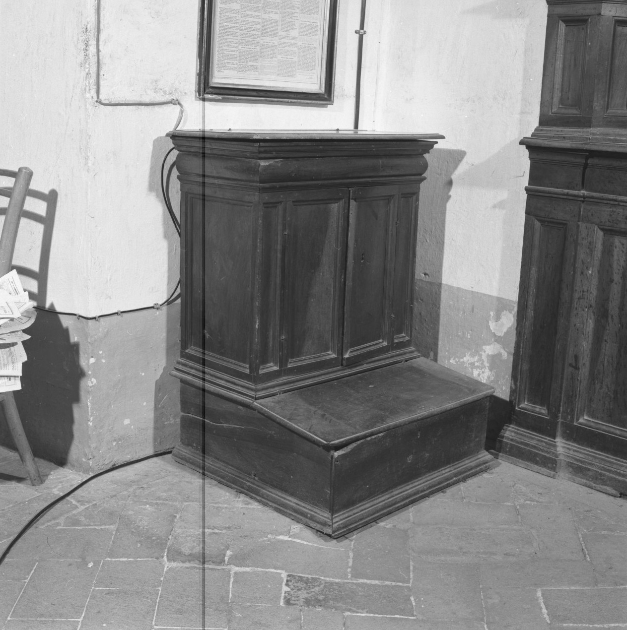 inginocchiatoio - bottega toscana (sec. XVII)