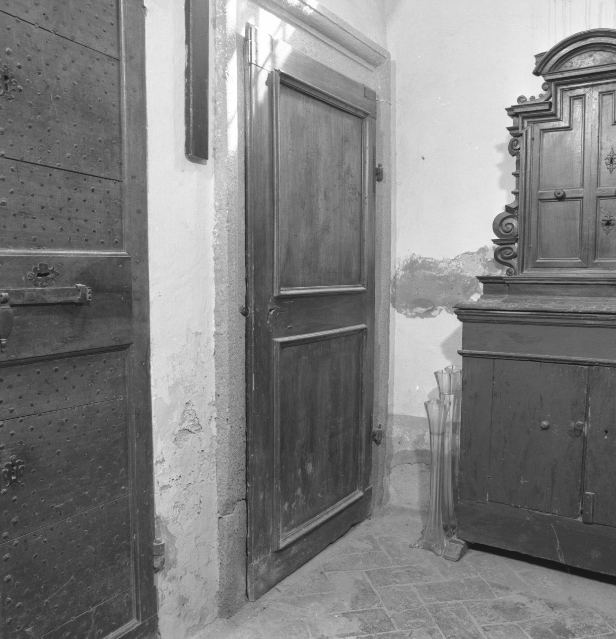 porta - ad un battente - bottega senese (sec. XVII)