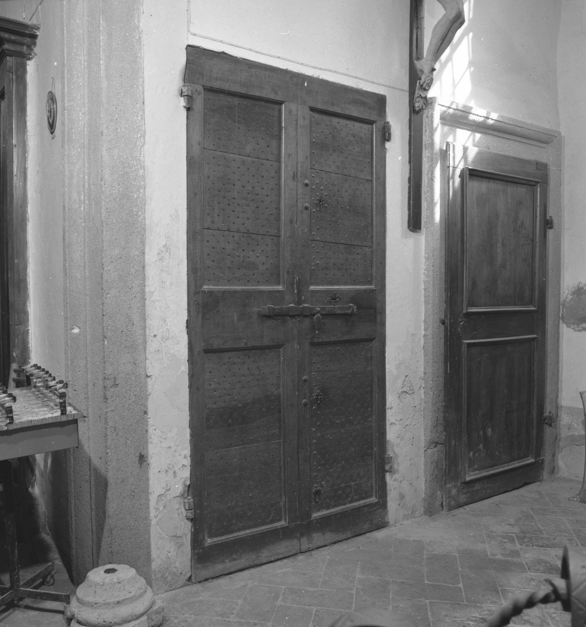 armadio - a muro - bottega senese (seconda metà sec. XVII)