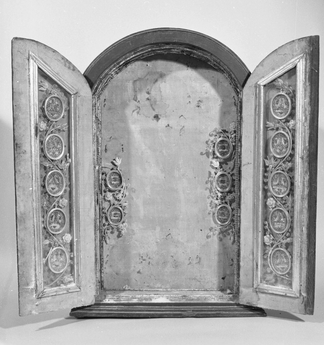 reliquiario - a tabella - bottega toscana (sec. XIX)