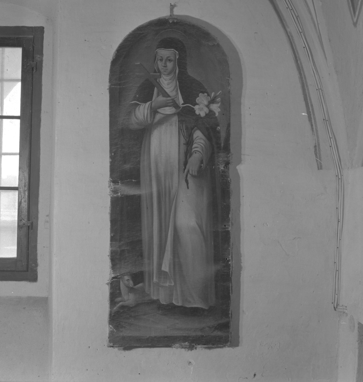 Sant'Agnese da Montepulciano (dipinto) - ambito senese (sec. XVII)