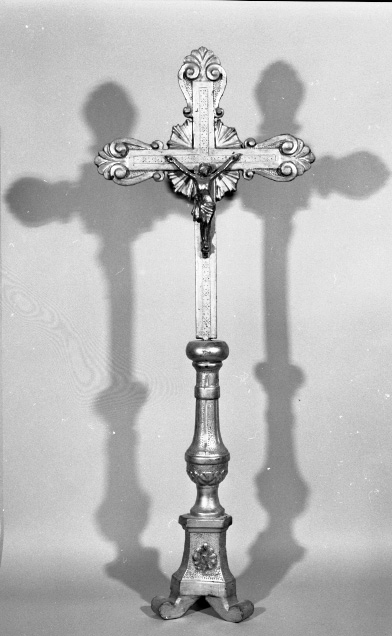 croce d'altare - bottega toscana (sec. XIX)