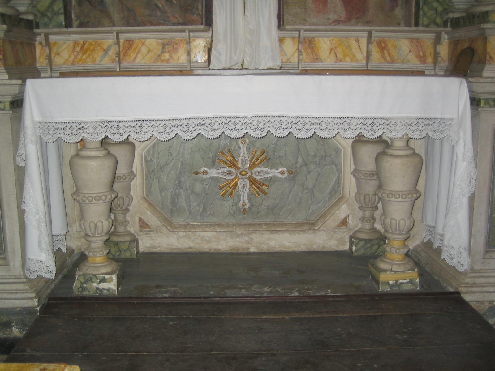 mensa d'altare - bottega toscana (XVIII)