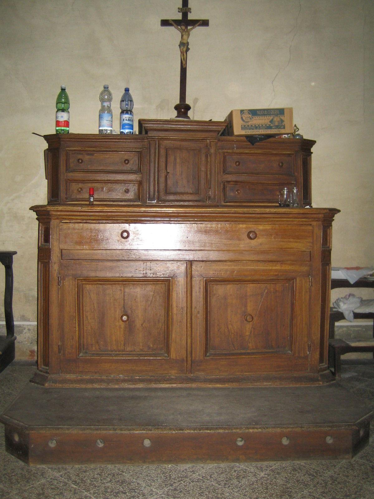 mobile da sacrestia - bottega toscana (XVIII)