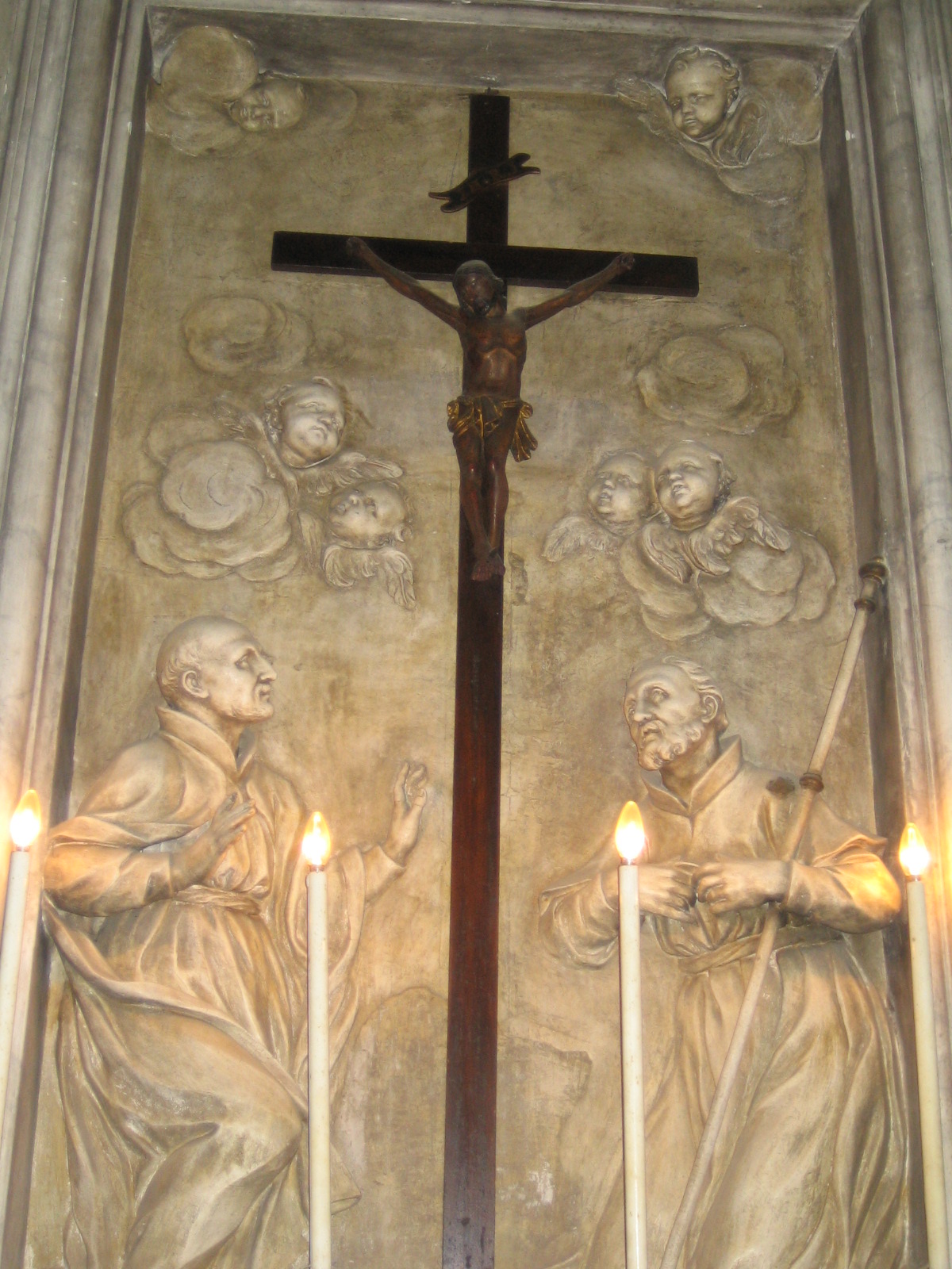 confessionale, opera isolata - bottega toscana (fine/ inizio XVIII/ XIX)