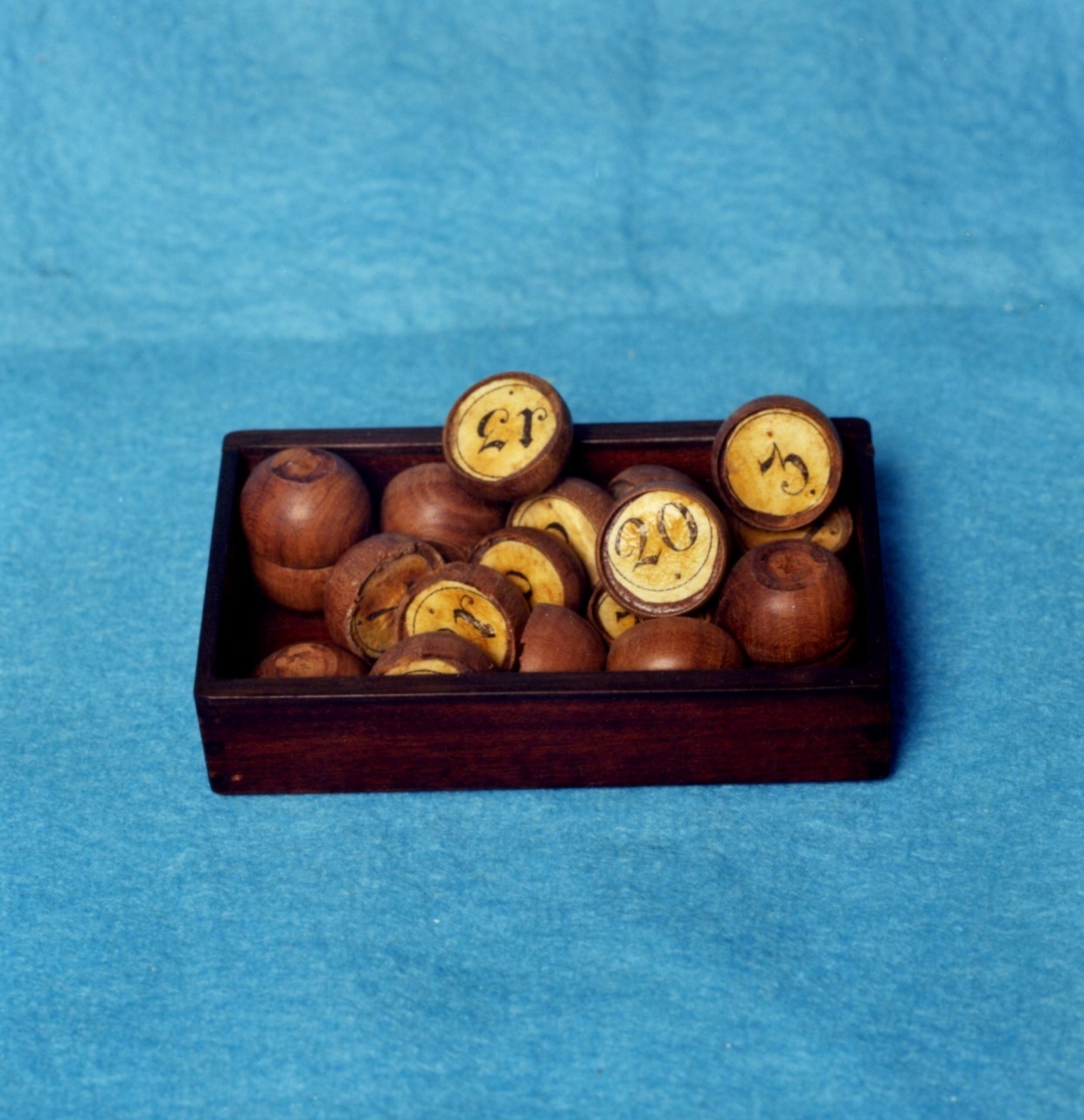 gioco della tombola, frammento - ambito italiano (primo quarto sec. XIX)