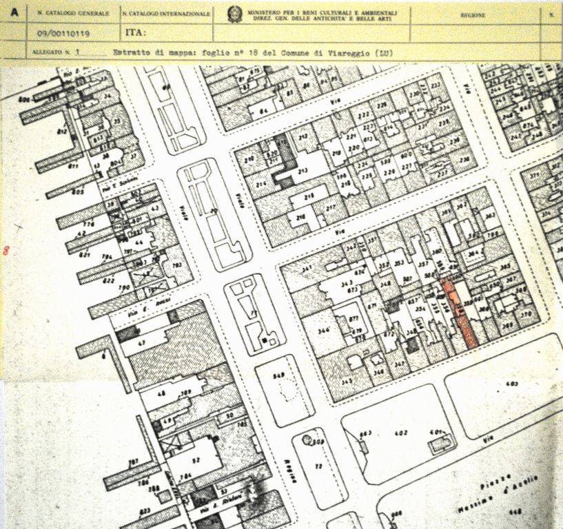 casa Rosano (casa, residenziale) - Viareggio (LU)  (XX, inizio)