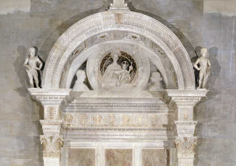 ritratto d'uomo (rilievo, serie) di Civitali Matteo (attribuito) (sec. XV)