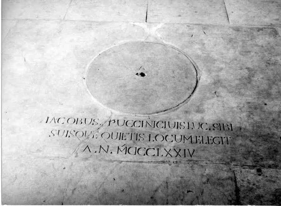 lapide tombale - ambito toscano (Sec. XVIII)