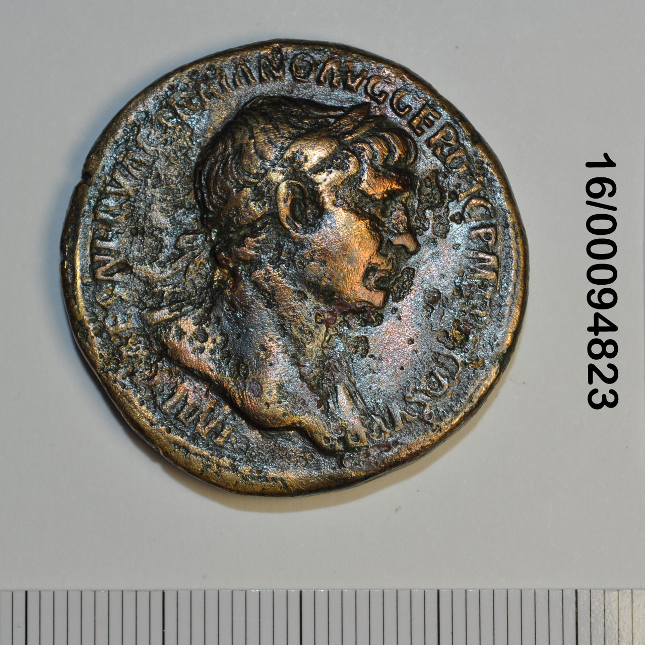 moneta - sesterzio (Eta' di Traiano)