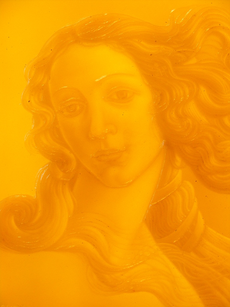 La Nascita di Venere, Venere (cera da filigrana, opera isolata) - ambito fabrianese (seconda metà sec. XX)