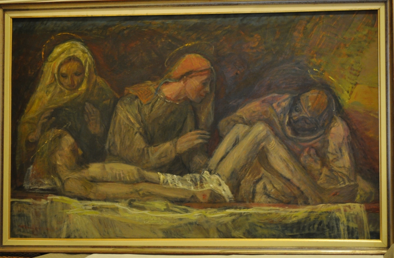 Le tre marie intorno al cristo deposto, compianto sul cristo morto (dipinto)