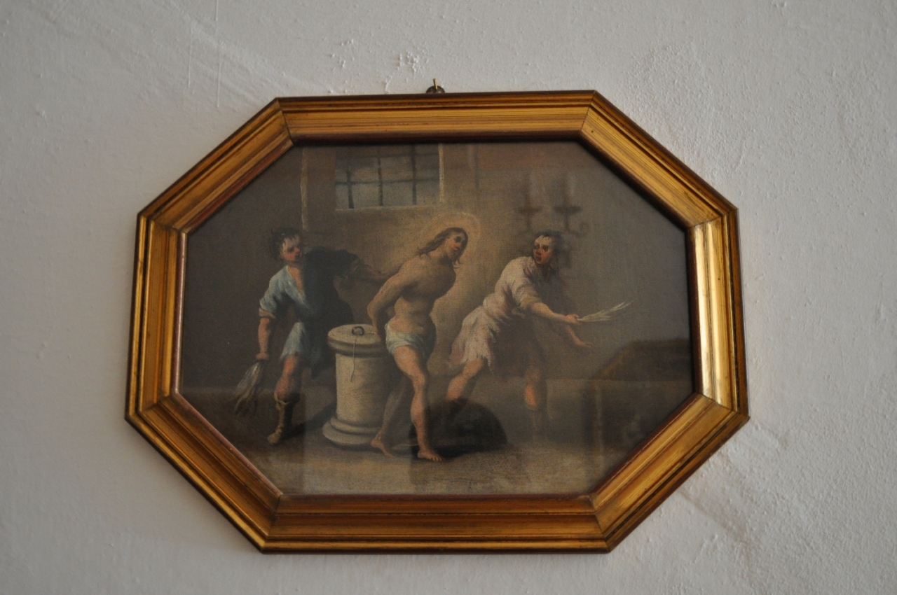 flagellazione di Cristo (dipinto) - ambito sardo (sec. XVIII)