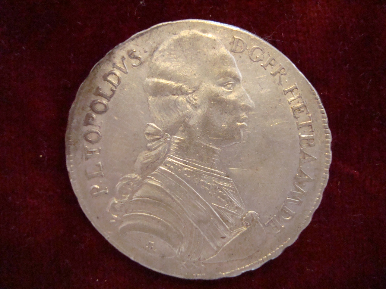 moneta - francescone da 10 paoli di Siries Luigi (XVIII)