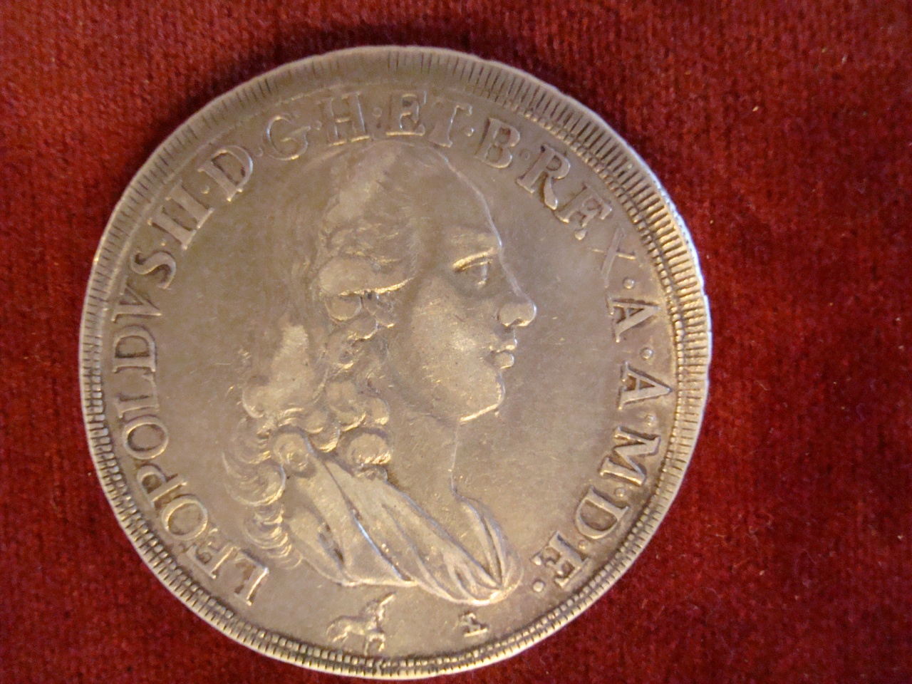 moneta - francescone da 10 paoli di Siries Luigi (XVIII)