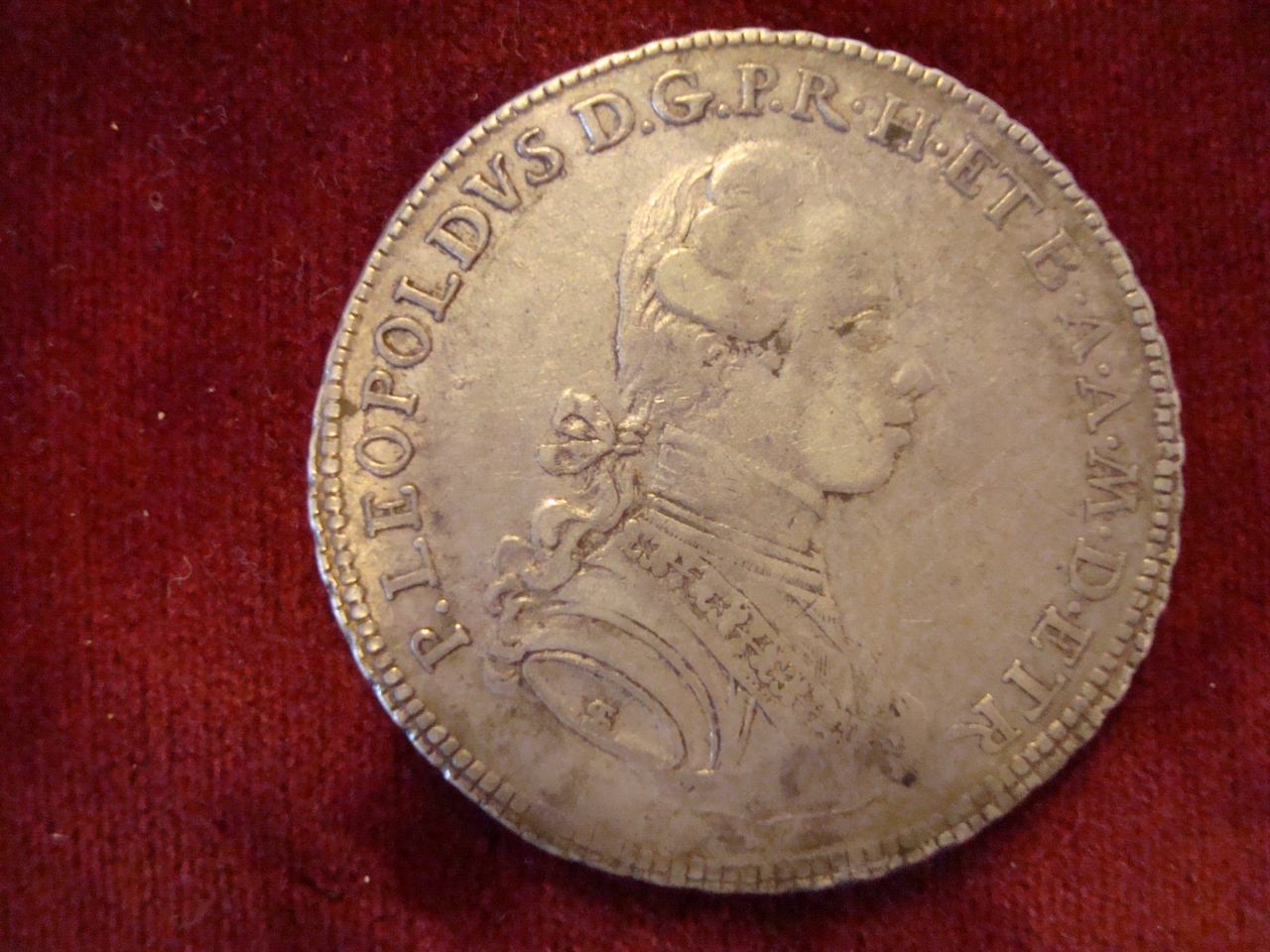moneta - francescone di Siries Luigi (XVIII)
