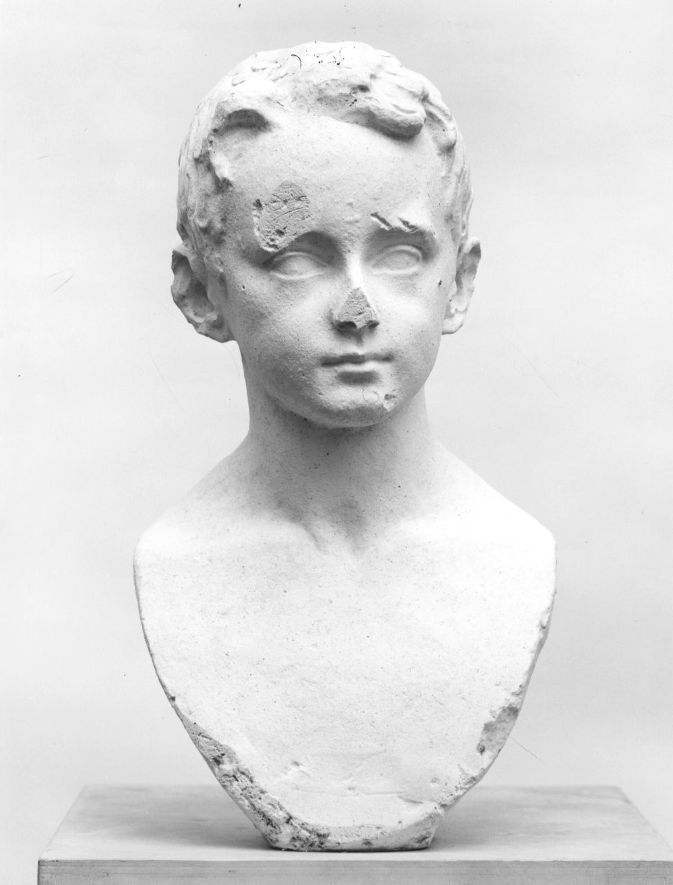 testa di bambino (busto) di Bartolini Lorenzo (sec. XIX)