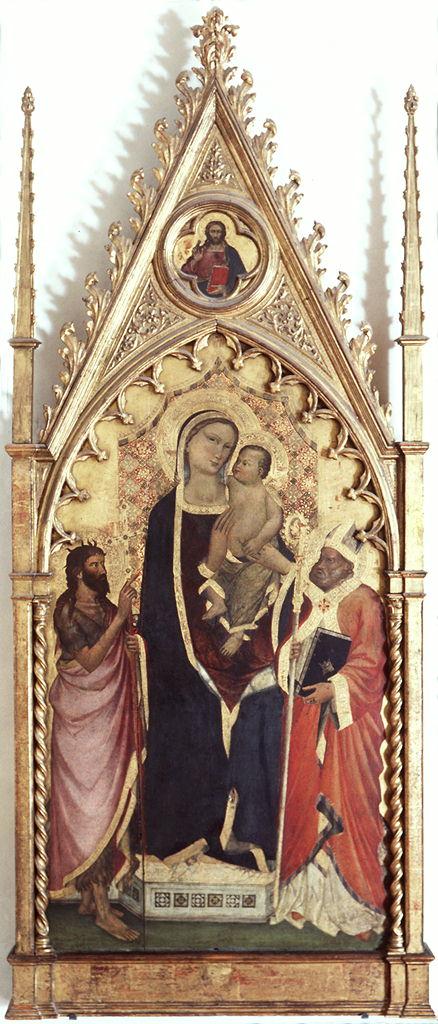 Madonna con Bambino e Santi (dipinto) di Gerini Niccolò di Pietro (e aiuti) (sec. XV)