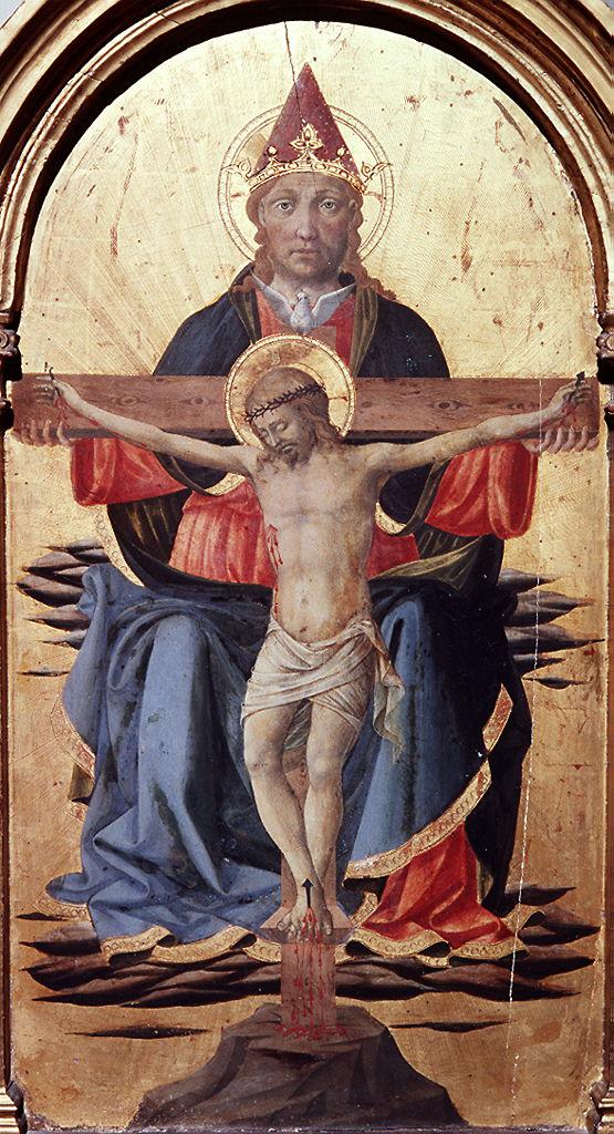 Trinità (dipinto) di Domenico di Michelino (sec. XV)