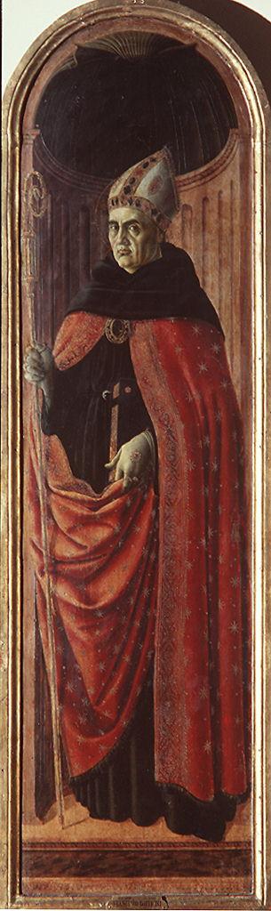 Sant'Agostino (dipinto) di Botticini Francesco (sec. XV) 