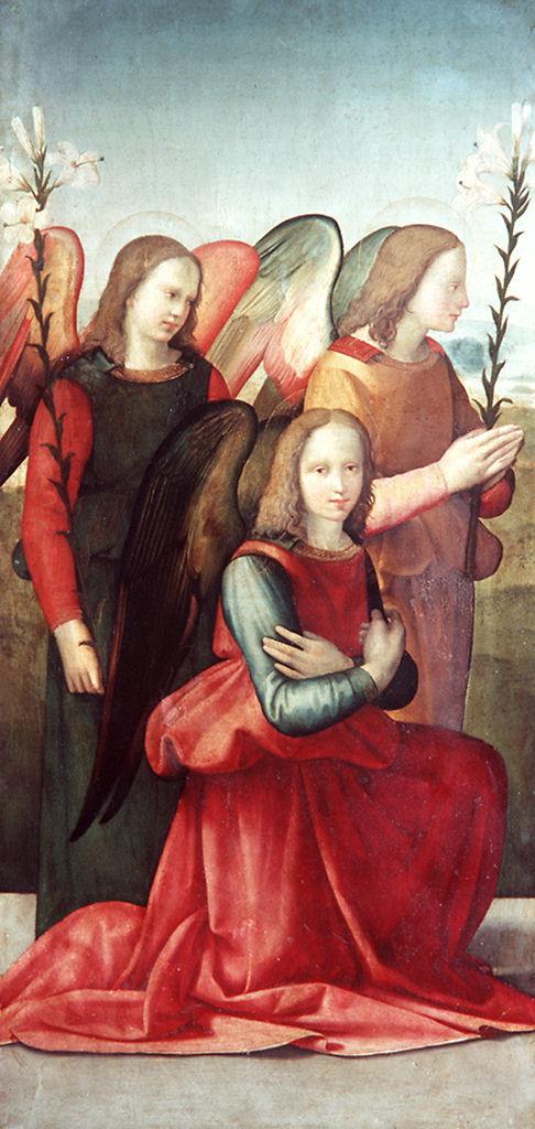 angeli (dipinto) di Bigordi Ridolfo detto Ridolfo Ghirlandaio (sec. XVI)