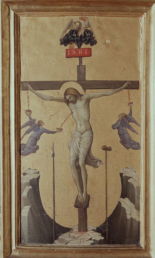Cristo crocifisso (dipinto) di Lorenzo Monaco (sec. XV)