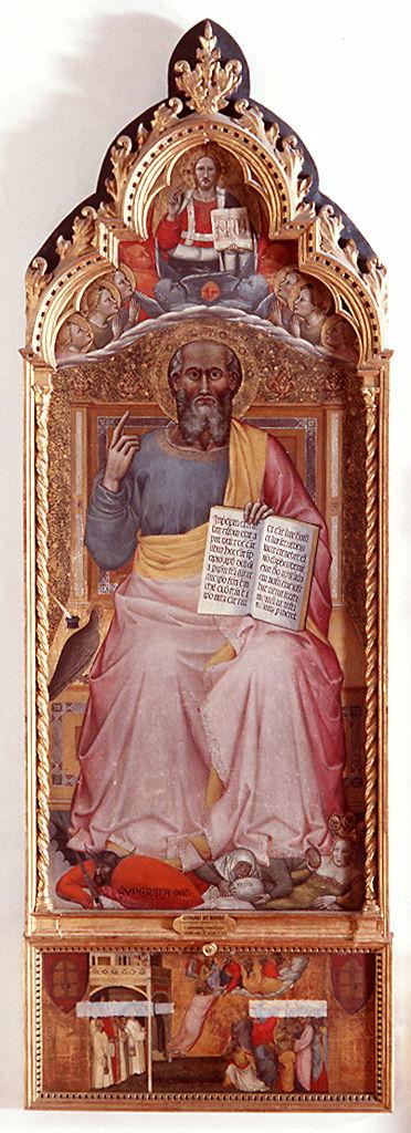 San Giovanni Evangelista (dipinto) di Giovanni del Biondo (ultimo quarto sec. XIV)