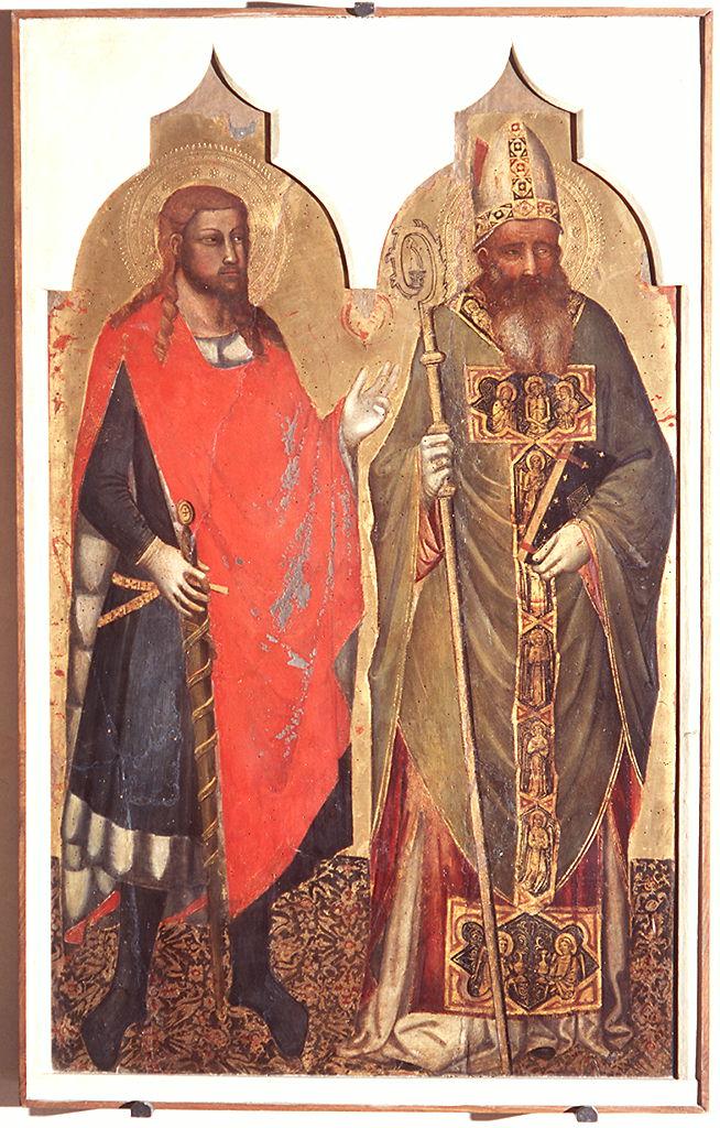 San Giuliano e San Zanobi (dipinto) di Lorenzo di Bicci (sec. XIV)