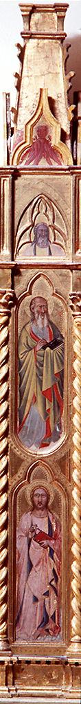 evangelisti e profeti (dipinto, elemento d'insieme) di Giovanni del Biondo (sec. XIV)