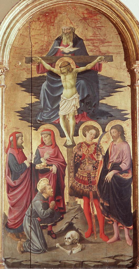 Trinità e santi (dipinto) - ambito fiorentino (seconda metà sec. XV)