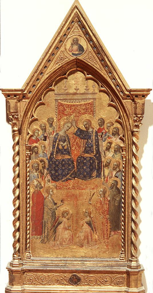 incoronazione di Maria Vergine (dipinto) di Niccolò di Tommaso (sec. XIV)